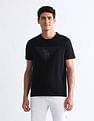 USPA Active Brand Printed Slim Fit T-Shirt