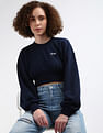 Tommy Hilfiger Sustainable Script Crop Sweatshirt