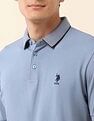 U.S. Polo Assn. Solid Slim Fit Polo Shirt