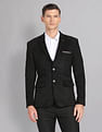 AD by Arvind Solid Performix Knit Blazer