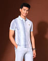 U.S. Polo Assn. Denim Co. Work And Wander Vertical Striped Polo Shirt
