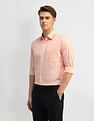 Arrow Solid Manhattan Slim Fit Shirt