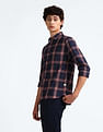 Flying Machine Pure Cotton Check Shirt