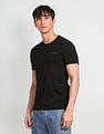 Flying Machine Solid Crew Neck T-Shirt