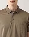 Arrow Solid Regular Fit Polo Shirt