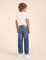 U.S. Polo Assn. Kids Boys Relaxed Fit Blue Jeans