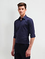 Arrow Slim Fit All-Over Pattern Shirt