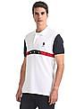 U.S. Polo Assn. Regular Fit Colour Block Polo Shirt