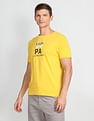USPA Active Embossed Slim Fit T-Shirt