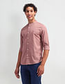 U.S. Polo Assn. Denim Co. Slim Fit Solid Shirt