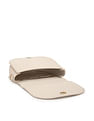 Tommy Hilfiger Textured Beige PU Sling Bag