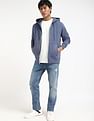 Tommy Hilfiger Solid Regular-Fit Cotton Hodded Sweatshirt