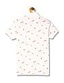 U.S. Polo Assn. Kids Boys Regular Fit Printed Polo Shirt