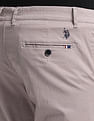 U.S. Polo Assn. Slim Straight Fit Satin Trousers