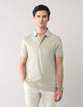Arrow Heathered Regular Fit Polo Shirt