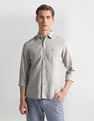 U.S. Polo Assn. Denim Co. Slim Fit Solid Shirt