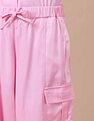 U.S. Polo Assn. Kids Girls Wide Leg Fit Cargo Trousers