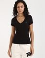 Tommy Hilfiger Solid Slim-Fit Cotton T-Shirt
