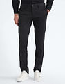 Flying Machine Super Slim Fit Striped Trousers