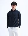 Flying Machine Slim Fit Striped Shirt