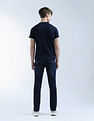 Flying Machine Freddie Slim Straight Fit Light Washed Jeans