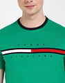 Tommy Hilfiger Embroidered Logo Regular-Fit Cotton T-Shirt