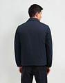 Arrow Sport Solid Regular Fit Bomber Jacket