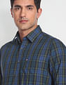 Arrow Sports Manhattan Slim Fit Plaid Shirt