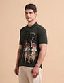 U.S. Polo Assn. Denim Co. Brand Printed Pure Cotton Polo Shirt