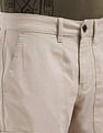 Flying Machine Mid Rise Relaxed Tapered Fit Cargo Trouser