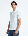 Flying Machine All Over Print Cotton Polo Shirt