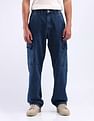 Flying Machine Cobain 90'S Loose Fit Rinsed Jeans