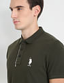 U.S. Polo Assn. Denim Co. Solid Pique Polo Shirt