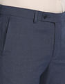 Arrow Patterned Weave Smart Flex Trousers