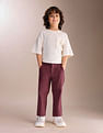 U.S. Polo Assn. Kids Boys Pure Cotton Twill Trousers