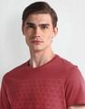 Arrow Sport Brand Printed Crew Neck T-Shirt