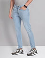 AD by Arvind Slim Fit Stone Wash All Day Jeans