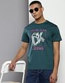 Calvin Klein Crew Neck Monogram Print T-Shirt