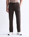 USPA Active Mid Rise Solid Active Track Pants