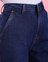 Flying Machine Women High Rise Wide Leg Cargo Jeans