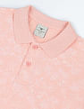 Flying Machine Cotton Floral Polo Shirt