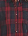 U.S. Polo Assn. Women Regular Fit Checked Shirt