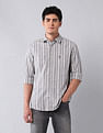 U.S. Polo Assn. Denim Co. Vertical Striped Pure Cotton Shirt