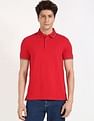 Tommy Hilfiger Solid Slim-Fit Cotton Polo Shirt