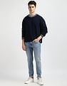 Tommy Hilfiger Jacquard Striped Relaxed Fit Sweater