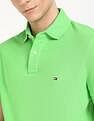 Tommy Hilfiger Solid Slim-Fit Cotton Polo Shirt