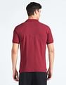 Flying Machine Cotton Pique All Over Print Polo Shirt