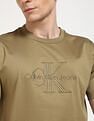 Calvin Klein Jeans Embroidered Logo Regular-Fit Cotton T Shirt