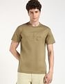 Calvin Klein Jeans Embroidered Logo Regular-Fit Cotton T Shirt