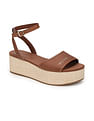 Tommy Hilfiger Sustainable Signature Logo Platform Sandals